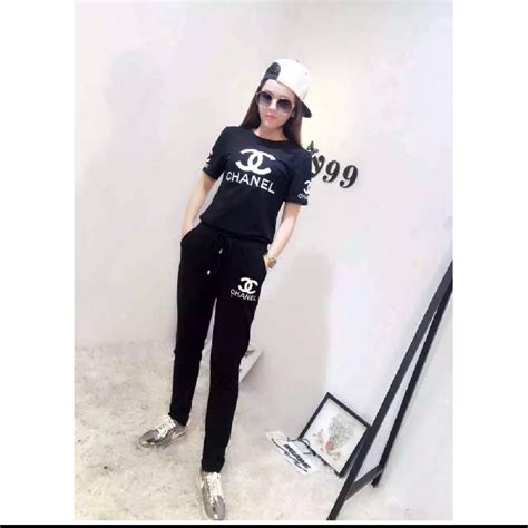 chanel inspired two piece set
